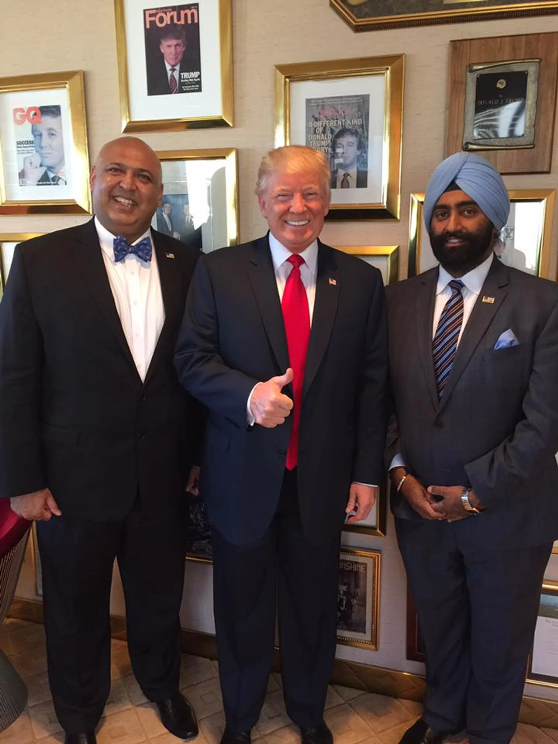 Meeting with Donald Trump — Dr. Sajid Tarar documentary archive