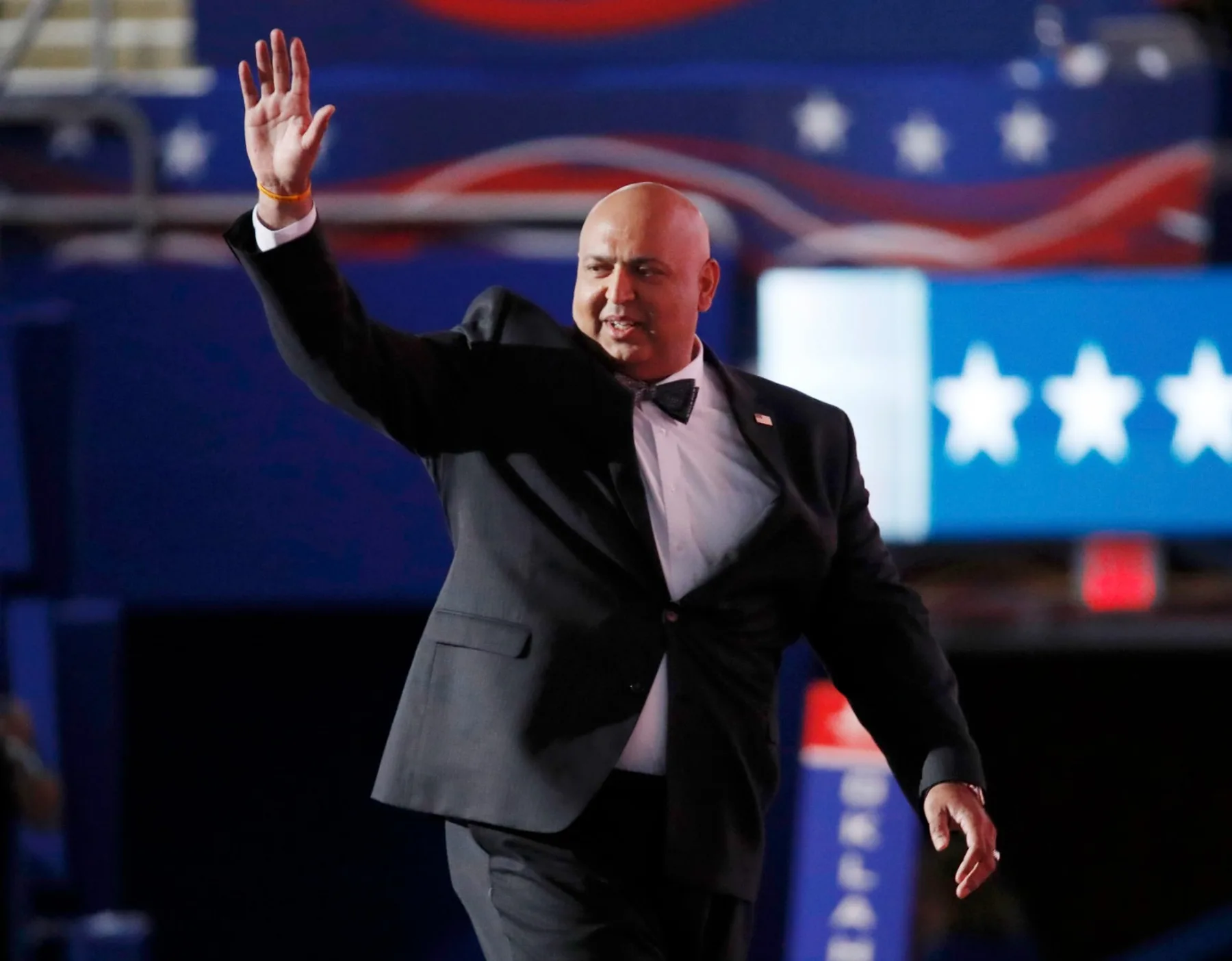 Republican National Convention stage — Dr. Sajid Tarar documentary archive