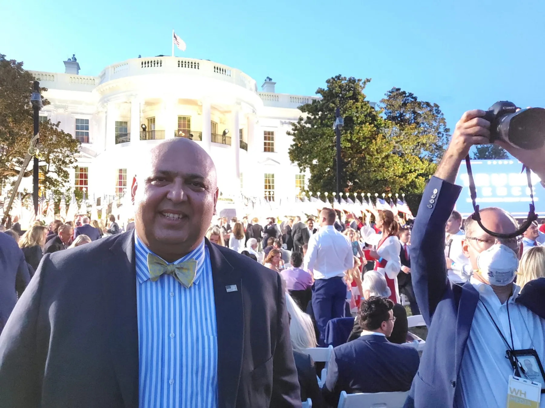 At the White House — Dr. Sajid Tarar documentary archive