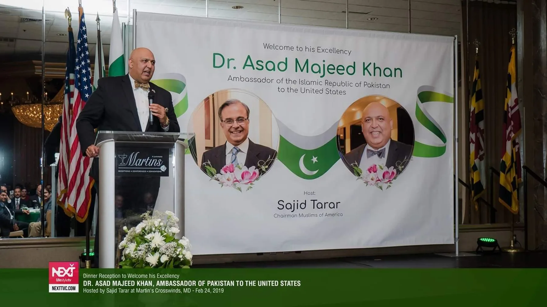 Welcoming Pakistan’s Ambassador Asad Majeed Khan — Dr. Sajid Tarar documentary archive